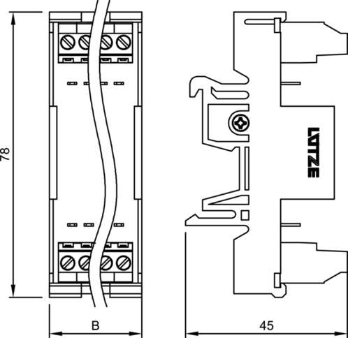 Kampa Voortent/Luifel Rail Stopper - 2 stuks | Kampeer Oase