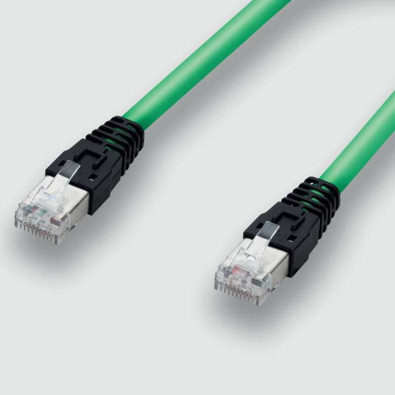 RJ45-RJ45 Ethernet CAT5E CAT5E PUR 5,0M