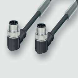 800212.90 - LION-LC-CABLE-1M Connection cable for LION Line Coupler (LC), 8-pin, shielded, plug M12, A-coded, to plug M12, A-coded, IP65, cable length: 1.0 m Ethernet CAT7 RoHS